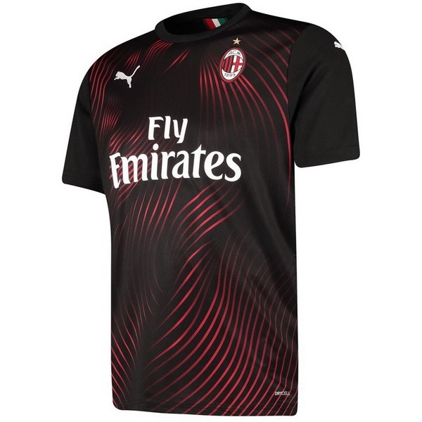 Thailand Trikot AC Milan Ausweich 2019-20 Schwarz Fussballtrikots Günstig